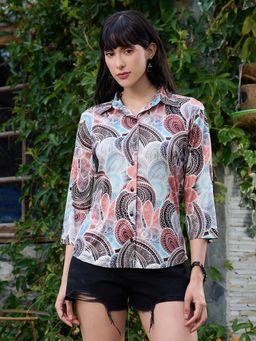 Tandul - Multi-Color Printed Regular Shirt