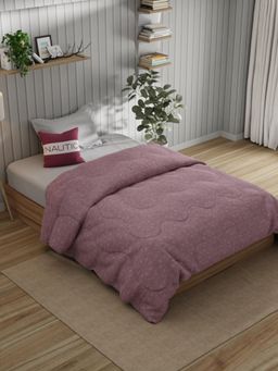 Nautica - Purple Egyptian Satin Cotton Comforter (Single)