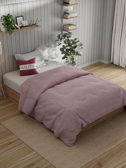 Nautica - Purple Egyptian Satin Cotton Comforter (Single)