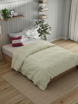 Nautica - Green Egyptian Satin Cotton Comforter (Single)