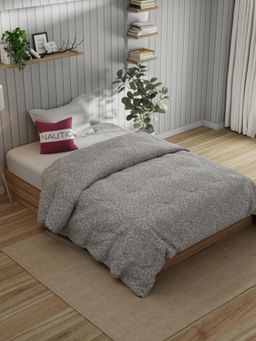 Nautica - Taupe Egyptian Satin Cotton Comforter (Single)