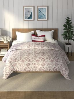 Nautica - Purple Cotton Fabric Comforter (Double)