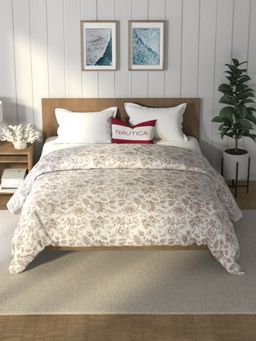 Nautica - Brown Super Soft Cotton Fabric Comforter (Double)