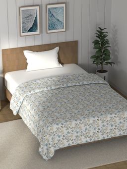 Nautica - Blue Pure Cotton Flannel Filling Dohar (Single)