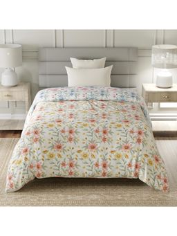 Layers - Lumina Floret Cotton 140 TC Multi-Color Floral Reversible Comforter