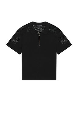 Central Park West - Mesh Shoulder Sweater