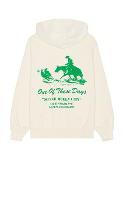 ONE OF THESE DAYS - x FWRD Silver Queen Hoody