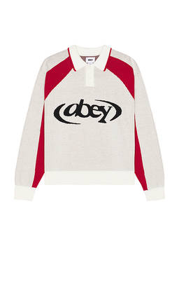 Obey - Soccer Polo Sweater