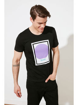 Trendyol - Man Black T-Shirt