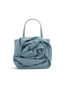 Call It Spring - Petaly Blue Top Handle Shoulder Bag (S)