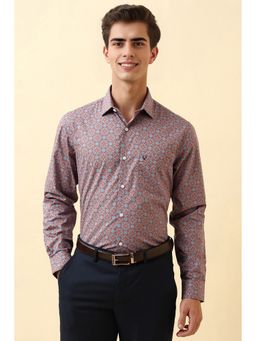 Allen Solly - Multicolour Print Full Sleeves Formal Shirt