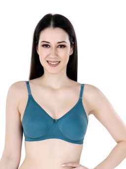 Bralux - Everyday Comfort Non-Padded T-Shirt Bra - Airforce Blue
