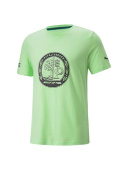 Puma - Mercedes AMG Petronas Motorsports F1 Vintage Graphic Men Green T-Shirts