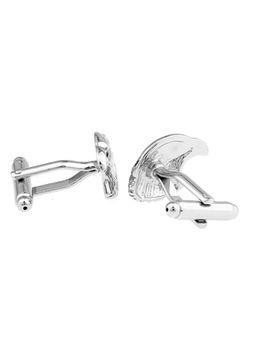 The Tie Hub - Silver Egal Head Cufflink