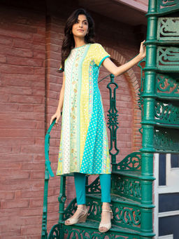Aurelia - Multi Cotton Printed Kurta