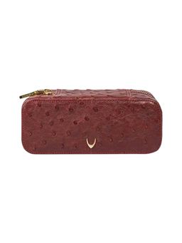 Hidesign - Chateau 02 Maroon Leather Pouch