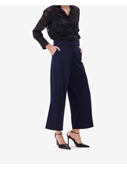 Strong And Brave - BreezeFlow Navy Blue Wide Leg Pant