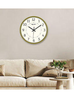Olive Tree - Green Plastic Wall Clock