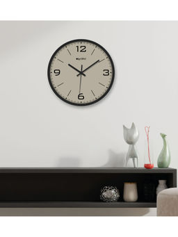 Olive Tree - Black Plastic Wall Clock
