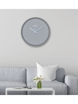 Olive Tree - Grey Plastic Wall Clock