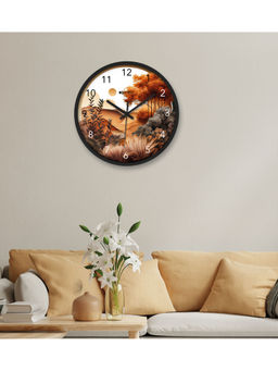 Olive Tree - Multi-Color Plastic Wall Clock