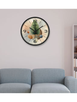 Olive Tree - Multi-Color Plastic Wall Clock