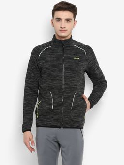 Alcis - Men Black Solid Sporty Jacket