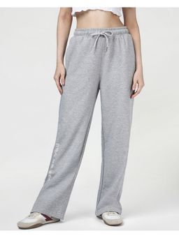 Bewakoof - Women's Grey Melange Track Pant