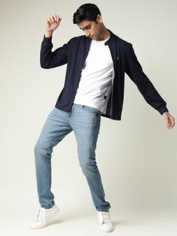 Rare Rabbit - Light Blue Solid Jeans