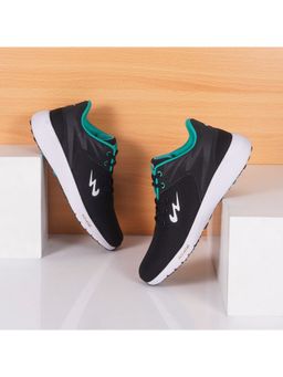 Campus - Royce-2 Black Running Shoes For Men