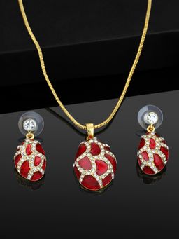 Estele - Sightly Gold-Plated Necklace Set for Women