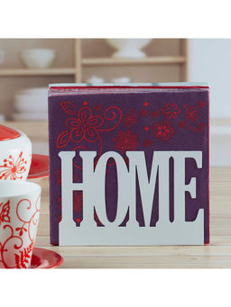 Kookee - White Metal Freestanding Tissue & Napkin Holder