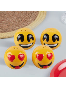 Kookee - Emojis Salt & Pepper Shakers (Set Of 2)