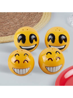 Kookee - Emojis Salt & Pepper Shakers (Set Of 2)