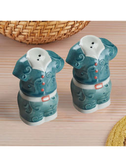 Kookee - Green Salt & Pepper Shakers Set (Set Of 2)