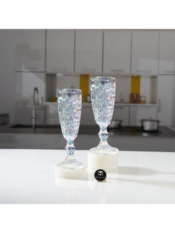 Kookee - Transparent Crystal Wine Glass (Set Of 2)