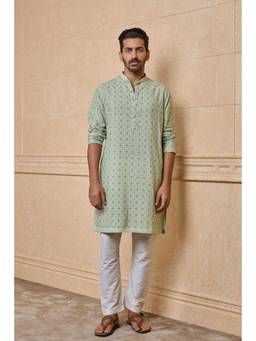 TASVA - Green Printed Kurta Pant