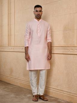 TASVA - Rose Mist Kurta Pant