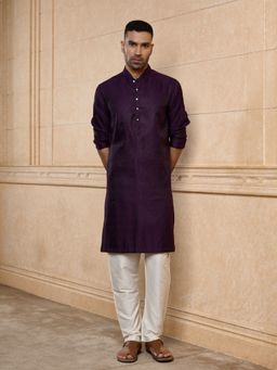 TASVA - Amethyst Crest Kurta Pant
