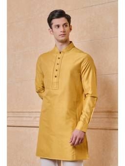 TASVA - Yellow Cut And Sew Style Kurta