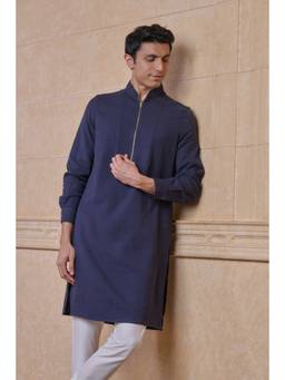 TASVA - Navy Single Kurta
