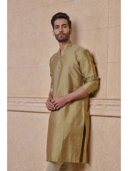 TASVA - Green All Over Printed Single Kurta