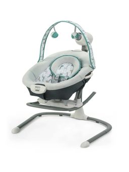 Graco - Off White Baby Swing with Portable Bouncer