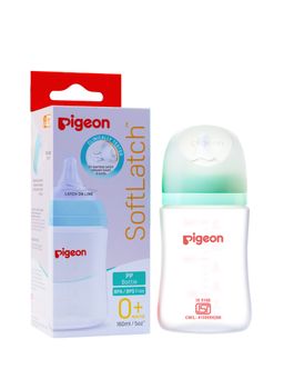 Pigeon - Anti Colic Wide Neck Natura Nursing Bottle (12-18 Months)