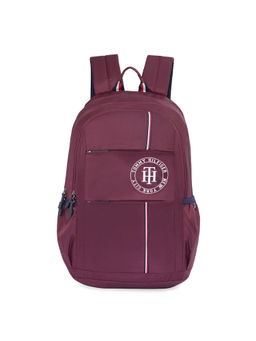Tommy Hilfiger - Unisex Viktor 14 Inch Laptop Backpack - Wine