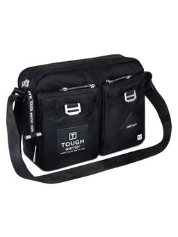 NFI Essentials - Black Cross Body Medium Sling Bag