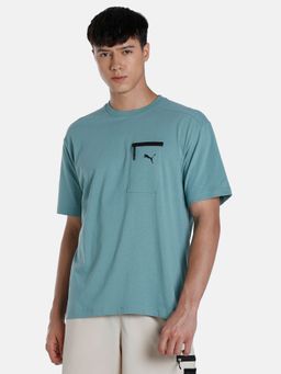 Puma - Open Road Mens Teal T-shirt