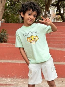 Napchief - Unisex Green Lion King Legacy T-shirt and Shorts