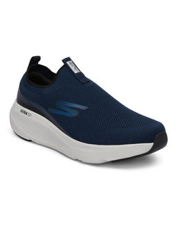 SKECHERS - Men Go Run Velocity Sports Running Shoes-Navy Blue