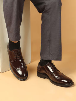 Carlton London - Men'S Brown Formal Brogues